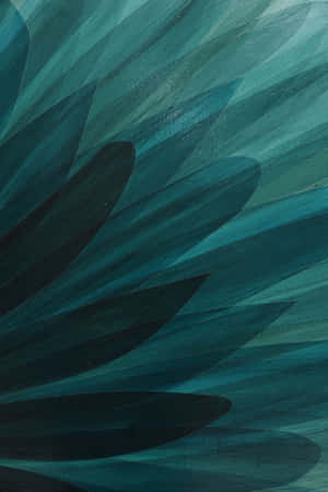 Subdued And Dramatic - Dark Teal Wallpaper Wallpaper