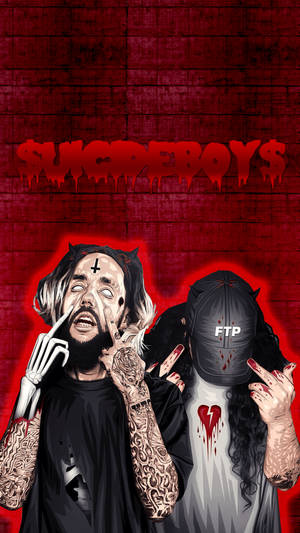 Suicideboys Realistic Digital Art Wallpaper