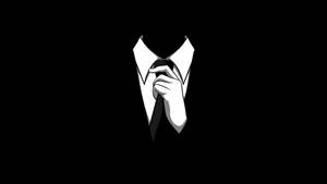 Suit And Tie Anonymous Hd Wallpaper