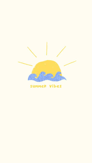 Summer Vibes Sunset Summer Iphone Wallpaper
