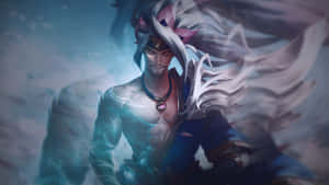 Summoner's Rift Champion, Yasuo, Preparing To Battle. Wallpaper