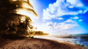 Sunny Beach 1920x1080 Hd Summer Wallpaper