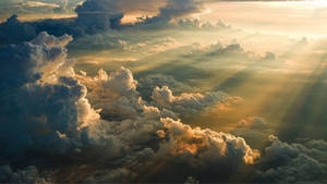 Sunrise Sky View Wallpaper