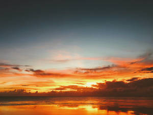 Sunset At Gun Beach Guam Wallpaper