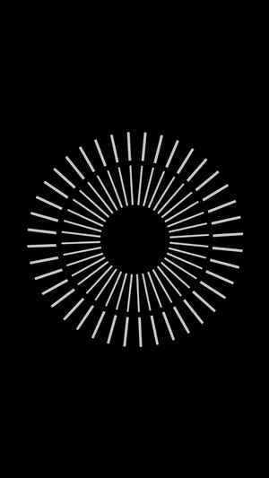 Super Amoled Radial Lines Wallpaper