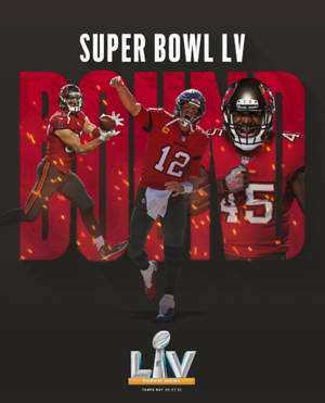 Super Bowl Lv Black Red Chiefs Wallpaper