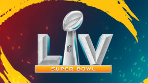 Super Bowl Lv Gradient Art Wallpaper