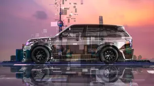 Super Crystal Land Rover Wallpaper