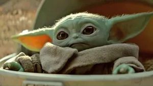 Super Cute Baby Yoda Wallpaper