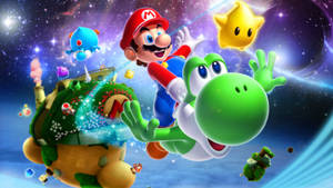 Super Mario Galaxy 2 Hd Wallpaper, Background Image Wallpaper