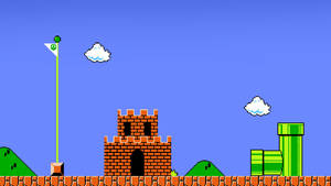 Super Mario Zoom Background Wallpaper