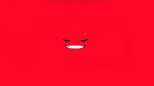 Super Meat Boy Eyes And Teeth Wallpaper