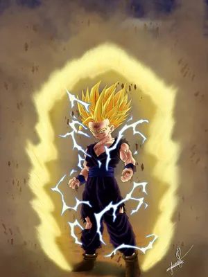 Super Saiyan 2 Form Gohan Wallpaper