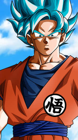 Super Saiyan Blue Goku Portrait Wallpaper