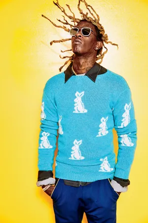 Superb Gq Young Thug Wallpaper