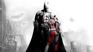 Superhero Batman And Harley Wallpaper