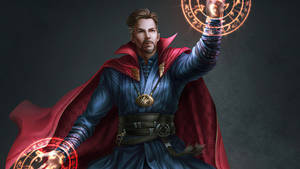 Superhero Doctor Strange Marvelous Illustration Wallpaper