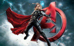 Superhero Thor Of Avengers Wallpaper