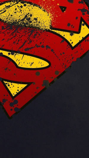 Superman Logo Minimal Android Wallpaper Free Wallpaper