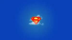 Superman Symbol Iphone Blue Sky Wallpaper