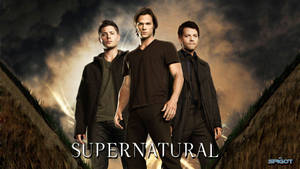 Supernatural Castiel, Dean And Sam Wallpaper