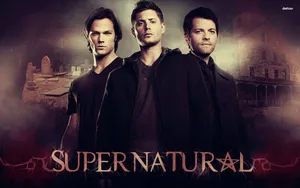 Supernatural Castiel, Dean And Sam Wallpaper