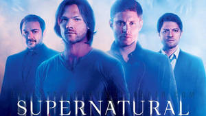Supernatural Dean, Sam, Castiel And Crowley Wallpaper