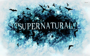 Supernatural Flying Black Birds Wallpaper