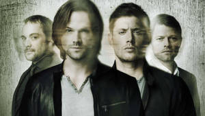 Supernatural Sam, Dean, Castiel And Crowley Wallpaper