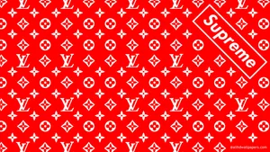 Supreme In Lv Wallpaper