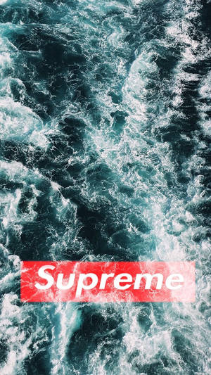 Supreme In Sea Wallpaper