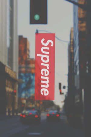 Supreme Iphone - Get Apple's Ultra Premium Phone Wallpaper