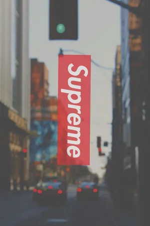 Supreme Iphone - Get Apple's Ultra Premium Phone Wallpaper