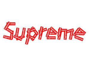 Supreme Tape Wallpaper