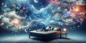 Surreal Dreamscape Visualization Wallpaper