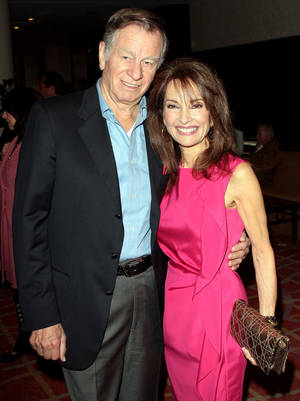 Susan Lucci And Helmut Huber Attending An Event Together Wallpaper