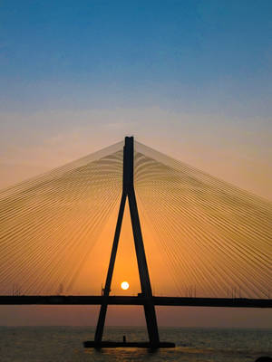Suspension Bridge Mumbai City Wallpaper