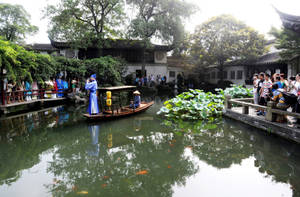 Suzhou Folk Performance Wallpaper