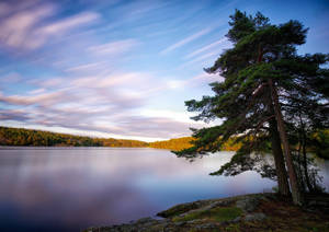 Sweden Autumn Landscape Wallpaper