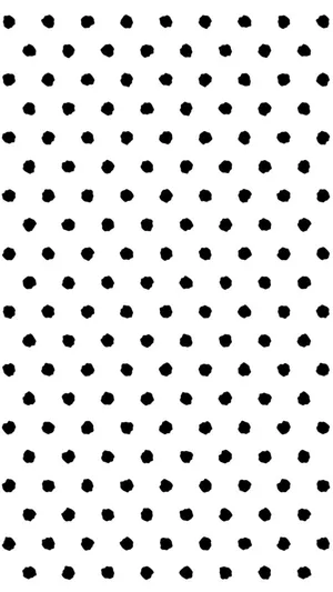 Sweet And Simple Black Dots On White Wallpaper