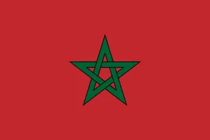 Symbolic Morocco Flag Wallpaper