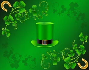 Symmetrical Art St Patrick's Day Wallpaper