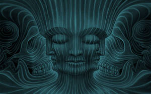 Symmetry Abstract Tool Band Wallpaper