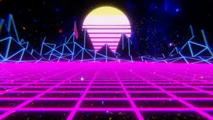 Synthwave City Aesthetic Pfp Wallpaper