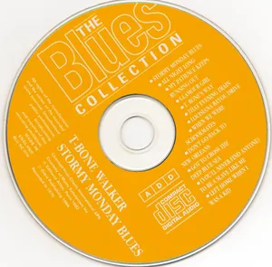 T-bone Walker Yellow Disc Wallpaper