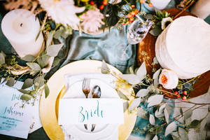 Table Setting Wedding Card Wallpaper