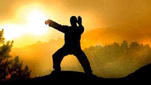 Tai Chi In The Mountains Wallpaper