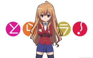 Taiga Aisaka, A Feisty Yet Endearing Protagonist Of The Anime Toradora!. Wallpaper