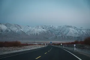 Tajikistan Gloomy Weather Wallpaper
