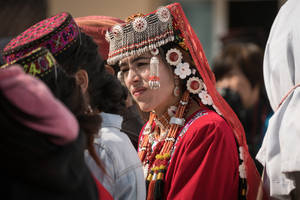 Tajikistan National Costume Wallpaper